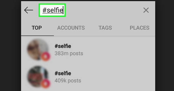 More selfies, more followers