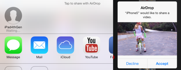 does airdrop compress images