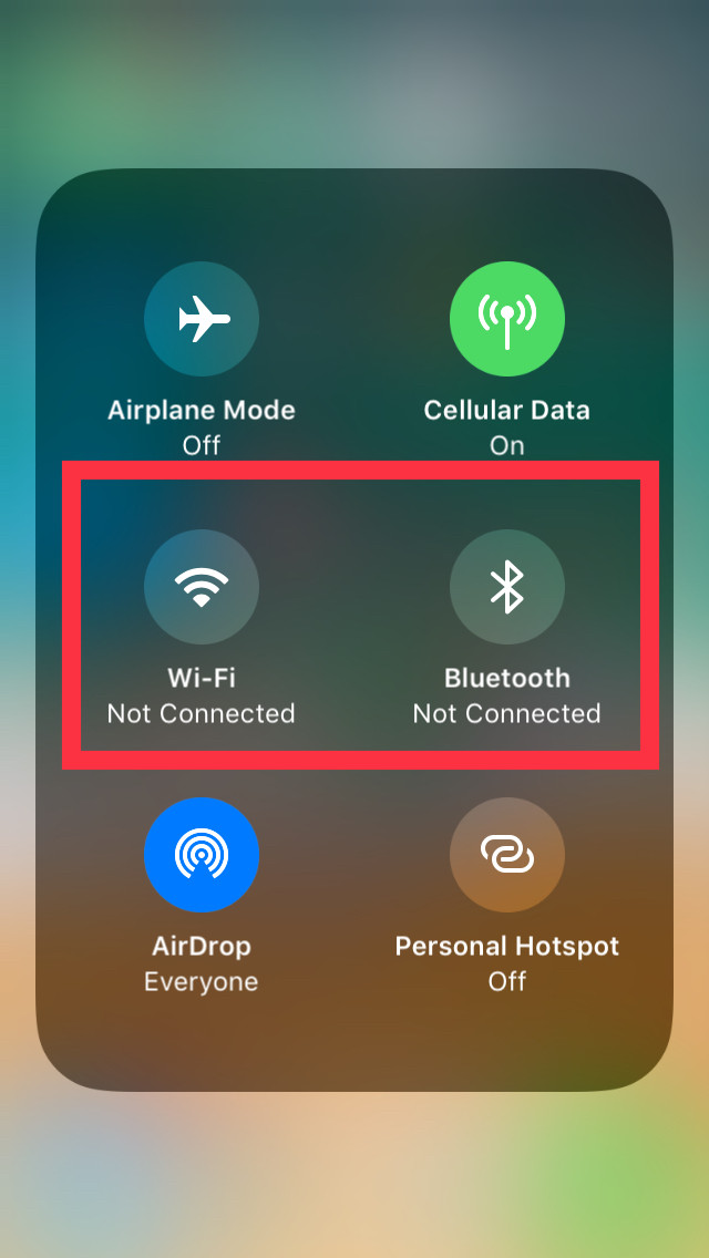 AirDrop Without Bluetooth or Wi-Fi