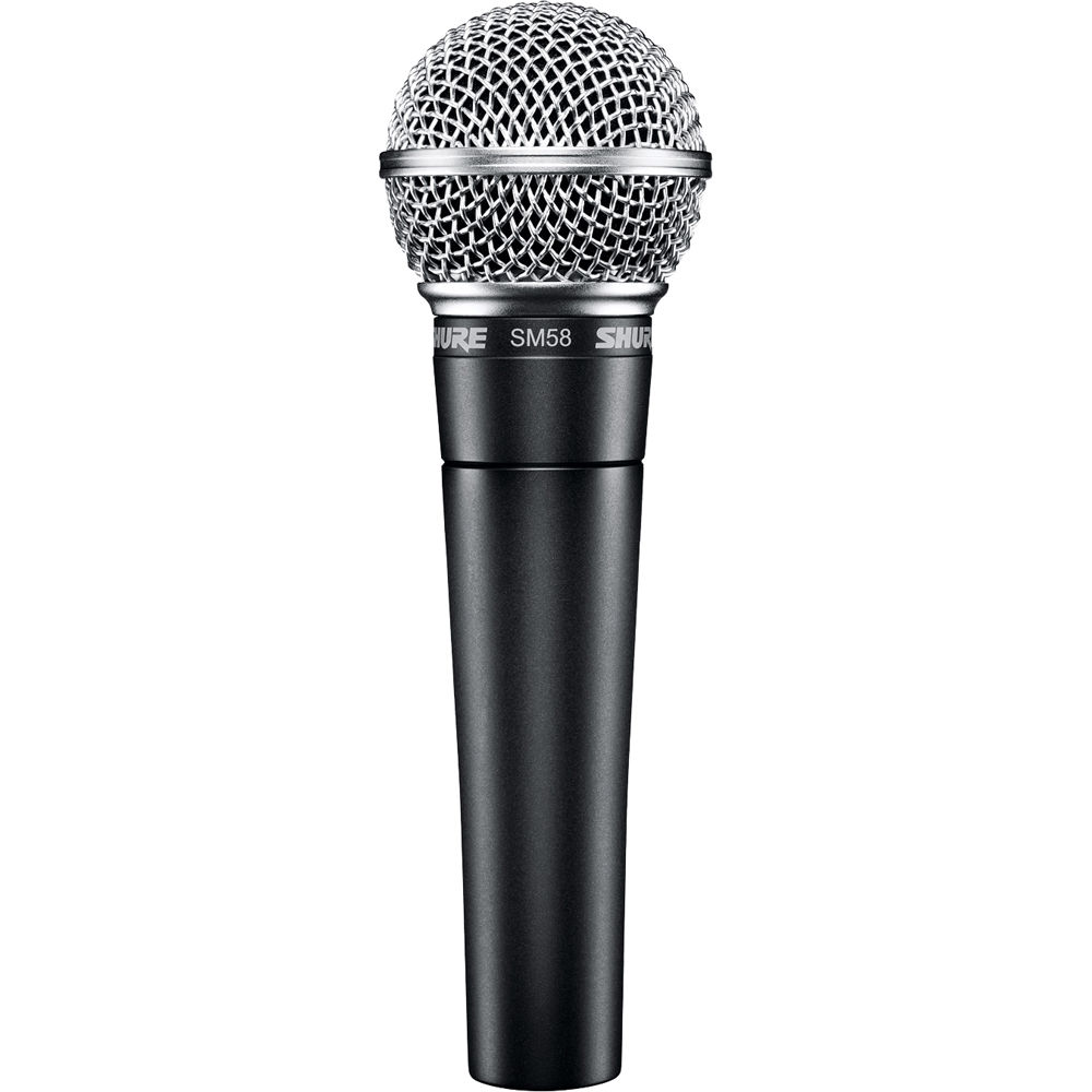 Shure SM58-LC Cardioid Dynamic Vocal Microphone