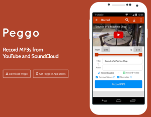 Peggo YouTube audio downloader