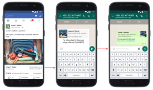 How to Send a Picture/Message from Facebook to WhatsApp