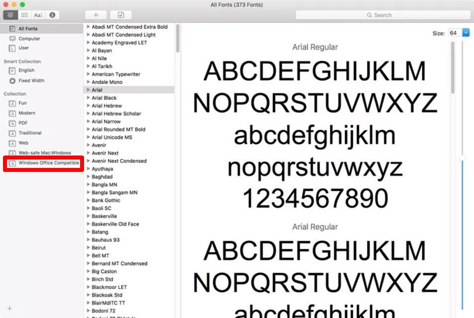 Add Fonts to Word Mac