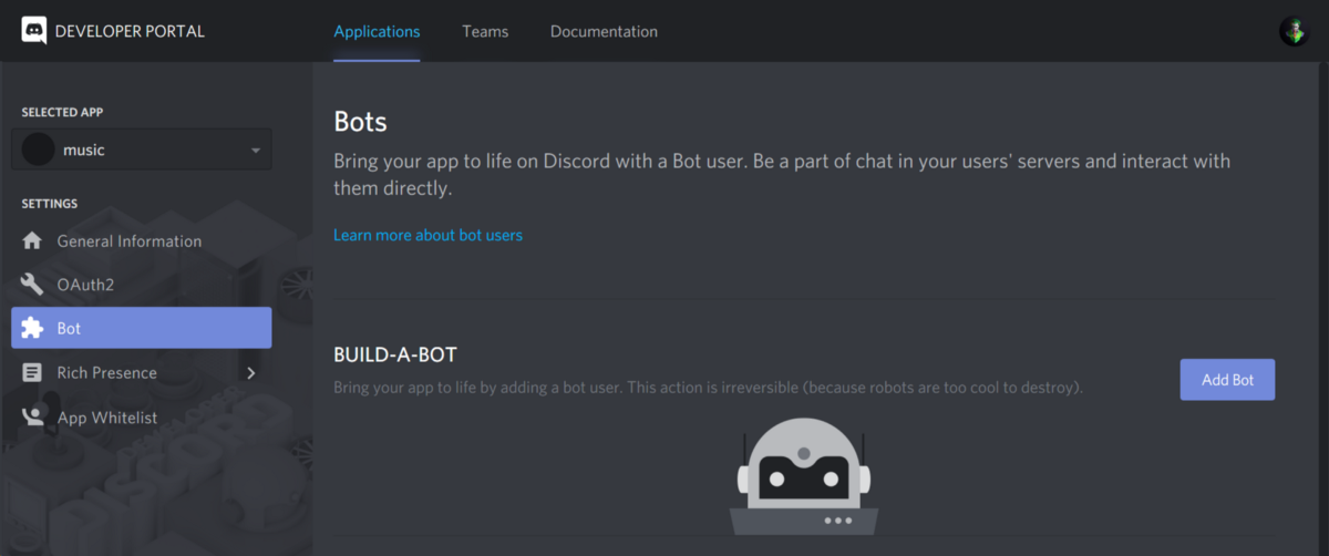 Create A Discord Bot