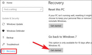 how to downgrade to windows 10 home from pro