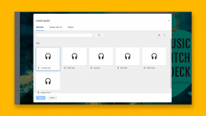 Add Audio to Google Slides