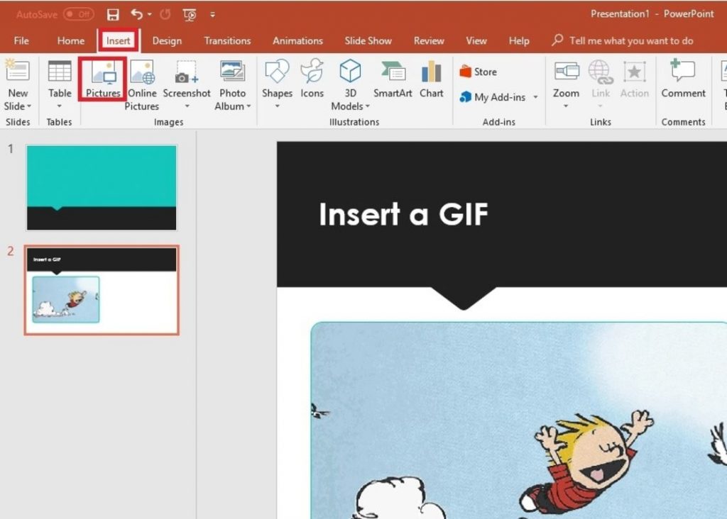 How To Insert GIF Into PowerPoint? - Amaze Invent