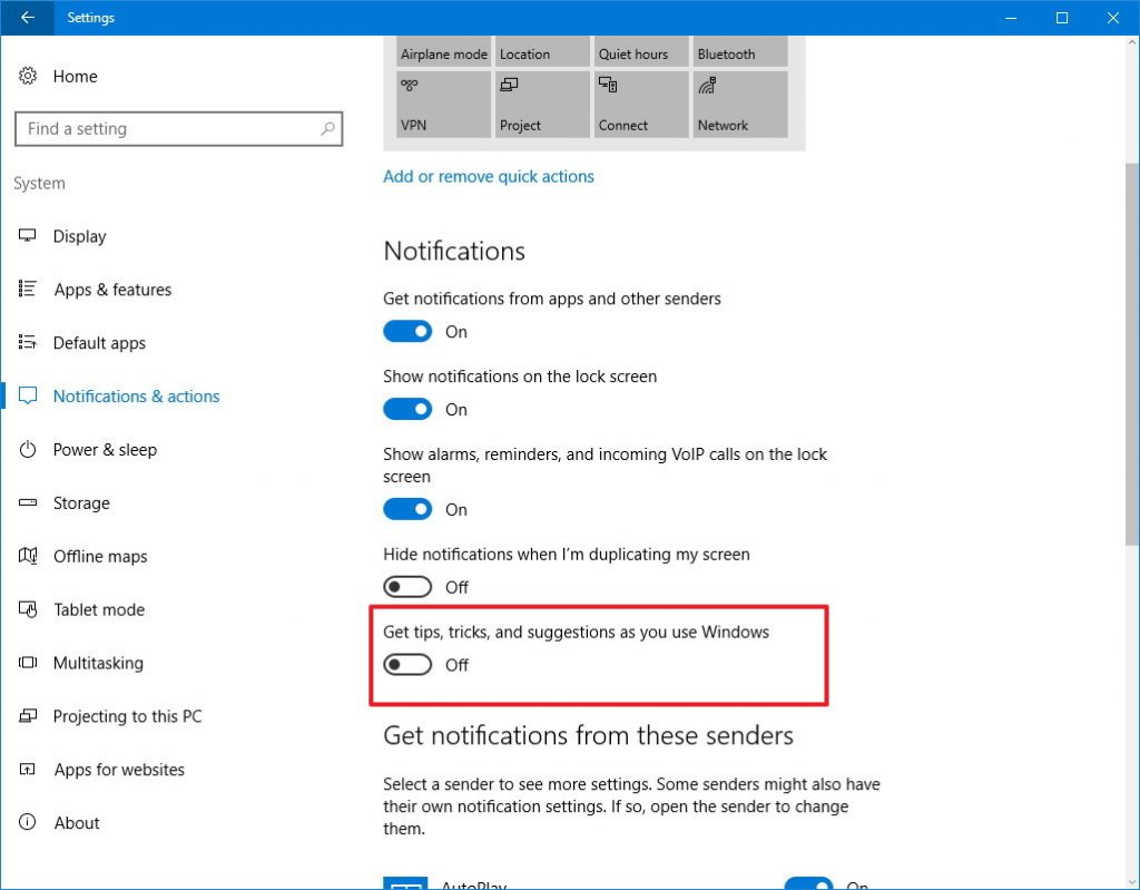 How To Stop pop ups on Windows 10? - Amaze Invent