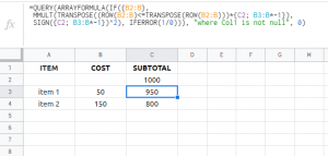 Google Sheets