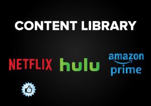 Content Library - Netflix vs. Hulu vs. Amazon