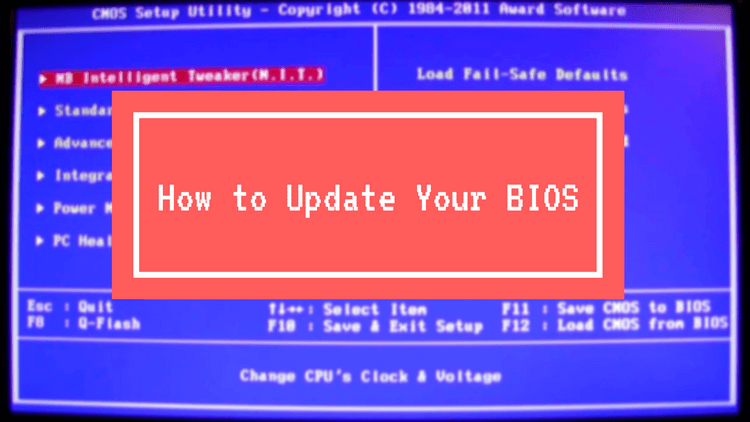 update your PC’s BIOS