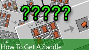 Make Saddle in MINECRAFT