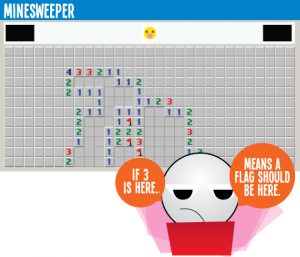 how to play minesweeper on google