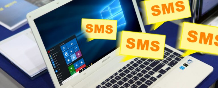 Send / Receive Text Messages on Computer Without Using Smartphone