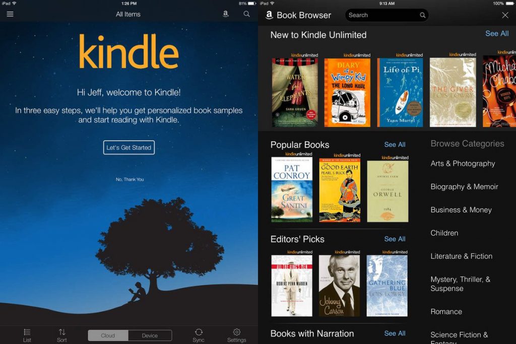 download free kindle app for mac os x