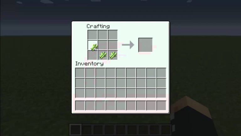 Make Paper in Minecraft