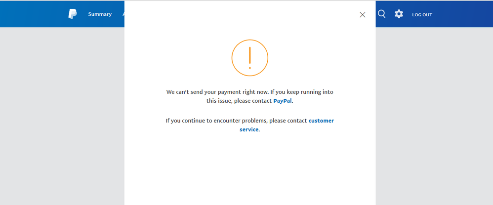 Decline Money on PayPal