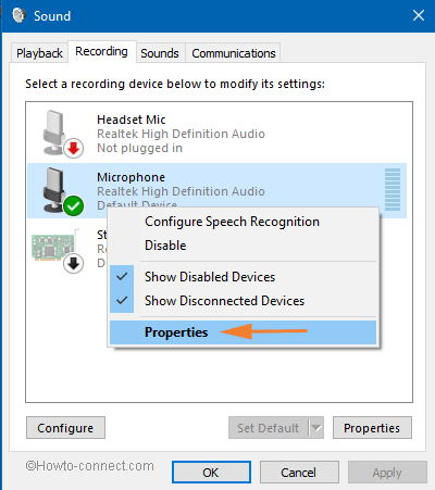 Increase Microphone Volume In Windows 10