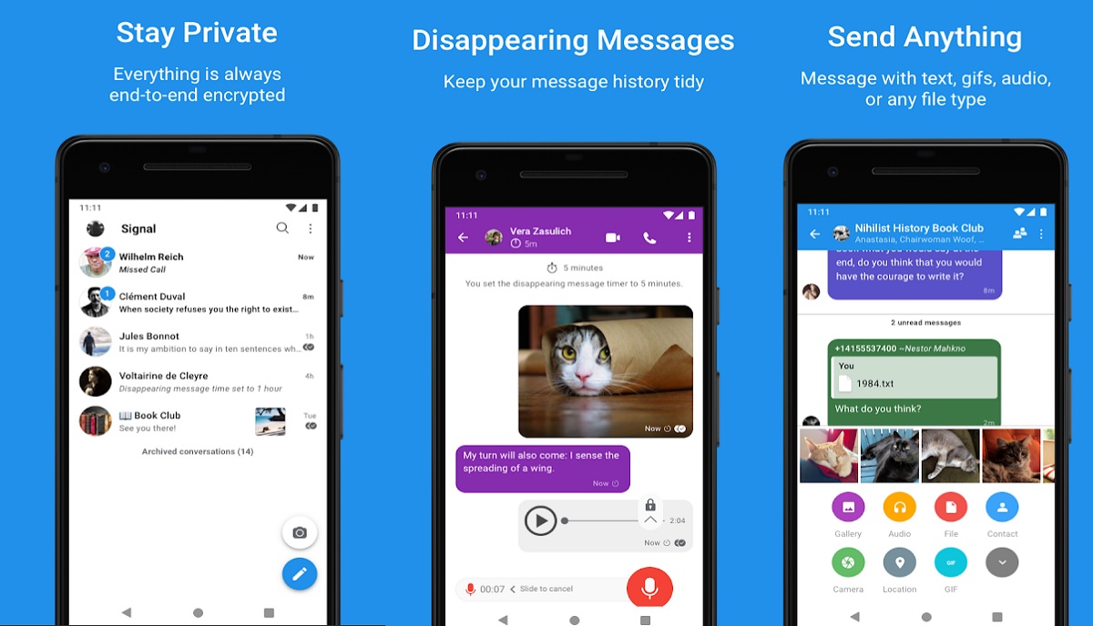 10 Best Secret Messaging Apps For Secure Chatting 2021 Amazeinvent