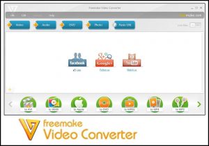 Freemake video converter screnshot