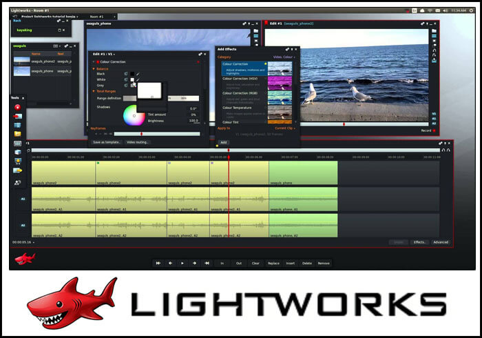 lightworks free video editor for mac