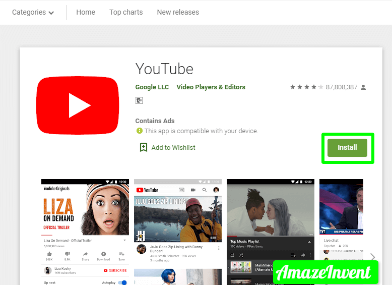 download youtube app