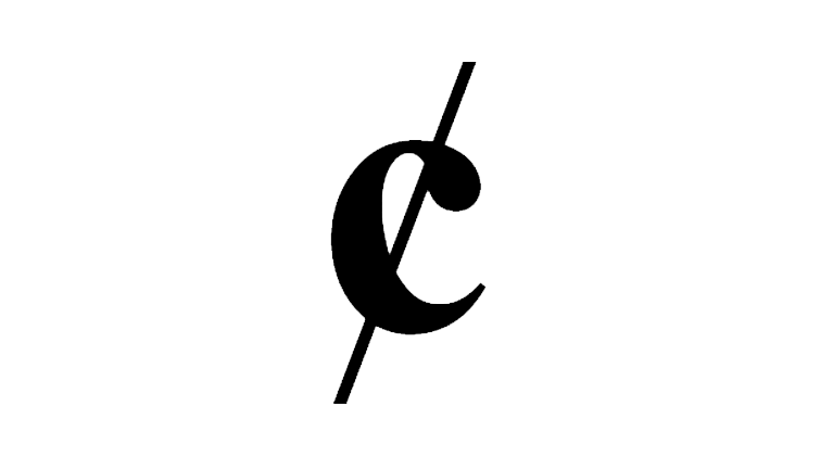 Type the Cent Symbol on PC