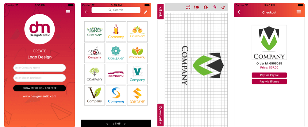 best logo maker app iphone