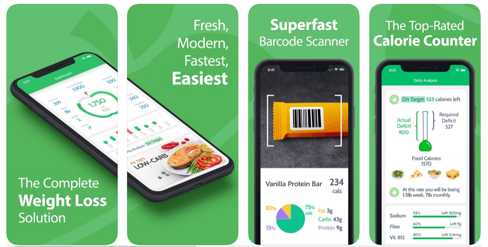 10 Best Calorie Counter Android Apps - iOS 2022 - AmazeInvent