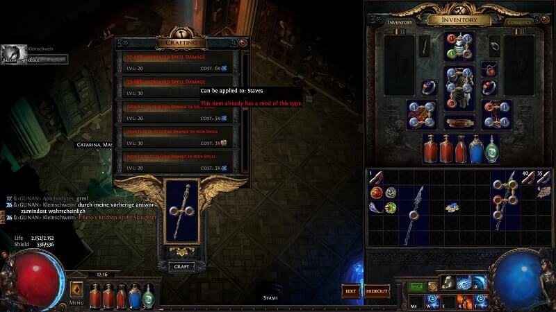 Identify Items in the Path of Exile
