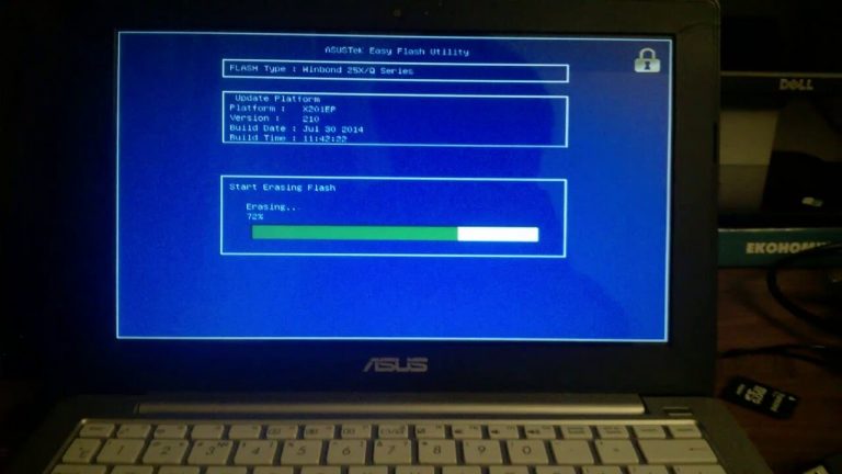 update BIOS ASUS laptop