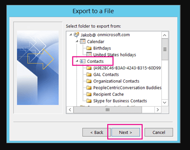Import Excel List to Outlook Contacts Group