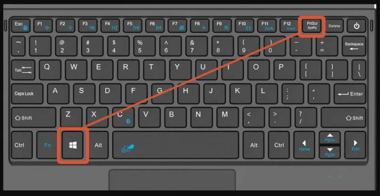 Take a Screenshot on a Dell Keyboard