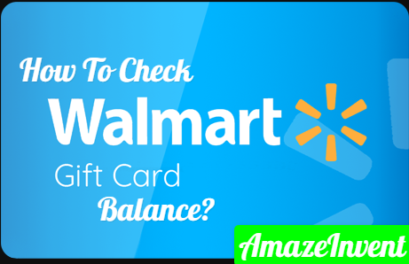 how to check my walmart gift card balance