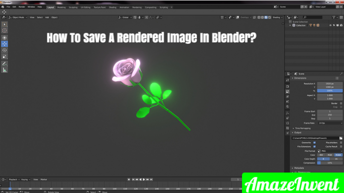 How To Save A Rendered Image In Blender? - AmazeInvent