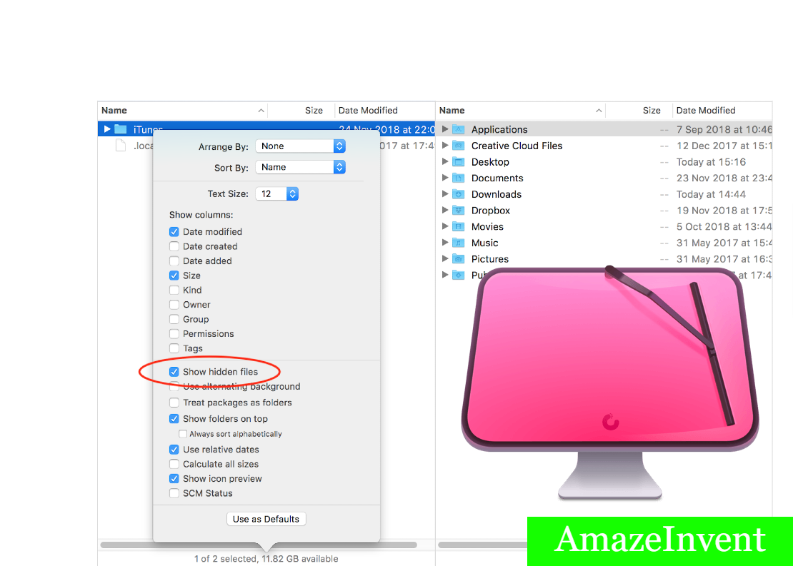 Hidden Files Cleanup mac