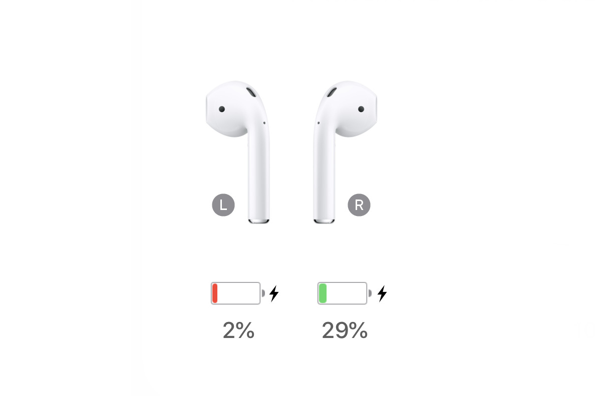 check airpods battery