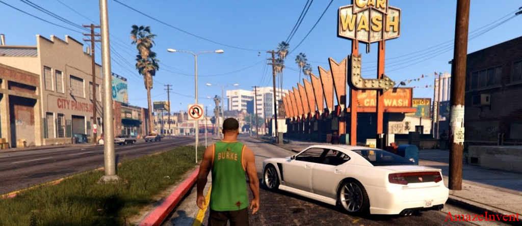 The gameplay of GTA V