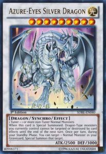 Azure-eyes silver dragon