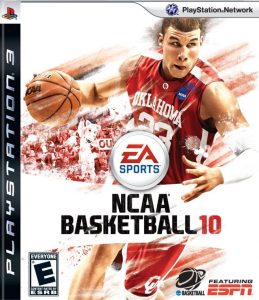 NCAA Basketball video game for collage