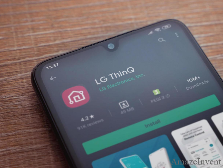 LG ThinQ application