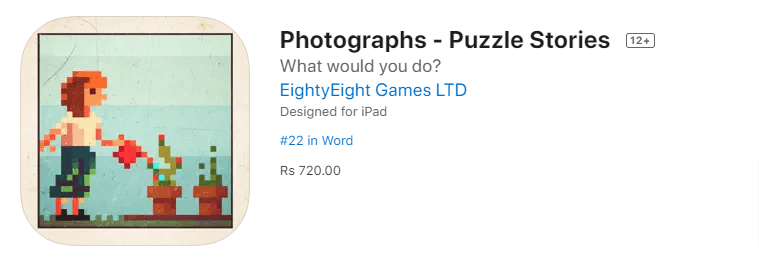 Photographs - Puzzle Stories